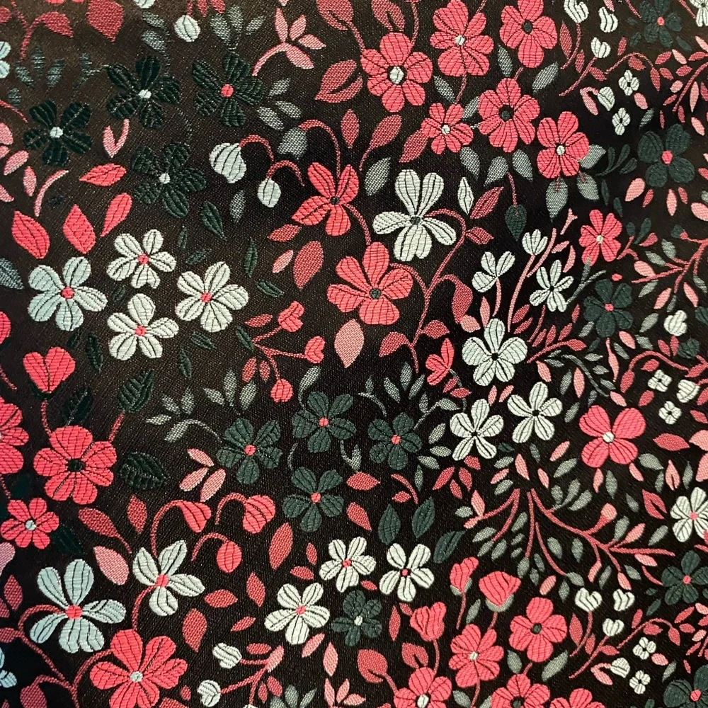 Boden Black and Pink Floral Dress - Picture 3 of 6